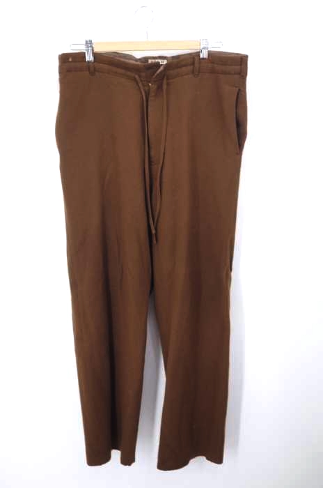 AURALEE（オーラリー） セルビッジウール ビエラ イージーパンツ SELVEDGE WOOL VIYELLA PANTS メンズ パンツ