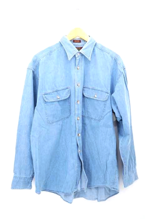 Cleve クリーブ ロングスリーブデニムシャツ メンズ トップス ブランド古着買取販売バズストア