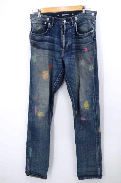 Dior（ディオール） 19SS ボロ刺繍デニムパンツ メンズ パンツ
