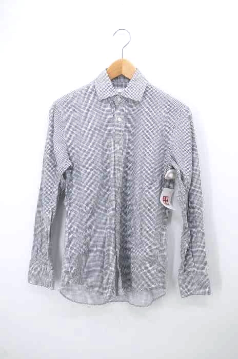 UNITED ARROWS（ユナイテッドアローズ） USET ドットプリント スモールワイド シャツ メンズ トップス