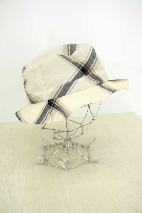 SUNSEA （サンシー） CHECK SENOR HAT メンズ 帽子
