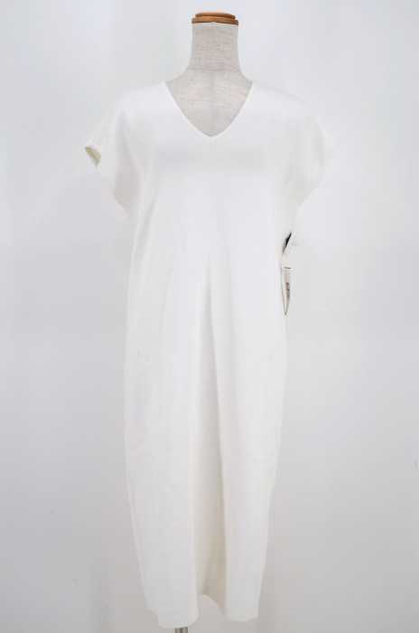 UNITED ARROWS (ユナイテッドアローズ) UBBT ミラノリブ Vネック ワンピース レディース トップス