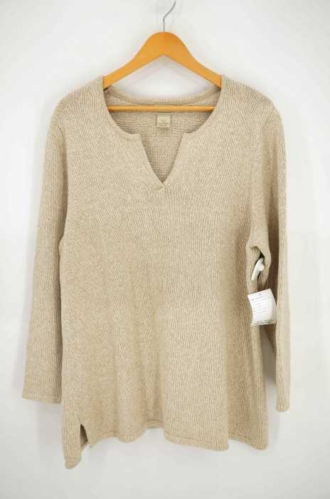 L.L.Bean (エルエルビーン) スリットネックニット メンズ トップス