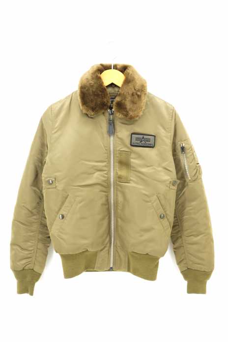 ALPHA INDUSTRIES （アルファインダストリーズ） B-15 フライトジャケット メンズ アウター