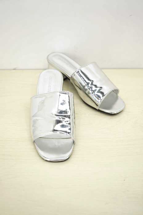 AZUL by moussy (アズールバイマウジー) メタリックカラフルサンダル レディース シューズ