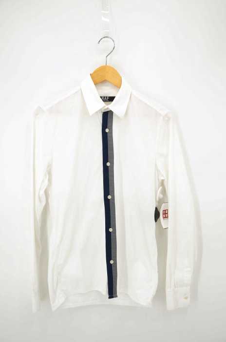 RAF BY RAF SIMONS（ラフバイラフシモンズ） 切替ボタンシャツ メンズ トップス