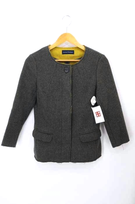 JOURNAL STANDARD(ジャーナルスタンダード) カットオフデザイン ノーカラージャケット レディース アウター