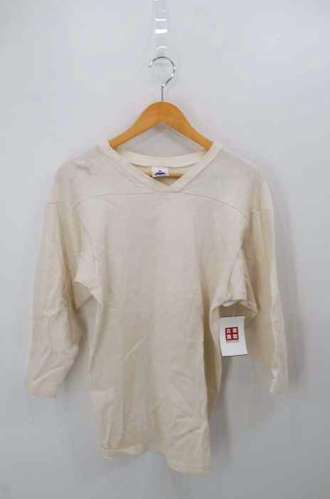 MILLER(ミラー) 80~90S VネックフットボールTシャツ メンズ トップス