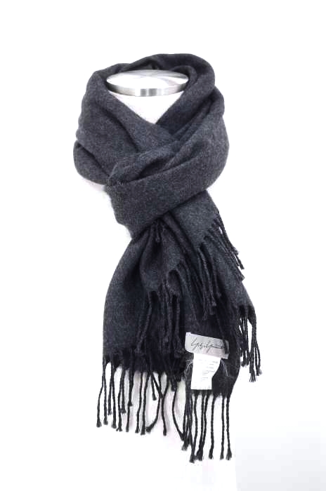 Yohji Yamamoto（ヨウジヤマモト） 96AW フリンジマフラー メンズ ファッション雑貨