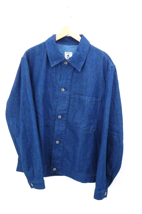 ARPENTEUR（アーペントル） EDDIE JACKET BISON BLUE 10oz DENIM デニムジャケット メンズ アウター