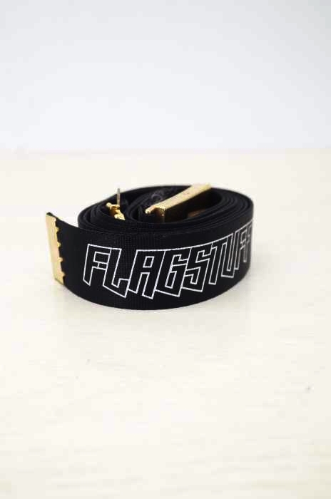 FLAGSTUFF(フラッグスタフ) ロゴガチャベルト メンズ ファッション雑貨