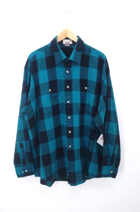 windridge.（ウインドリッチ） ブロックチェックシャツ メンズ トップス