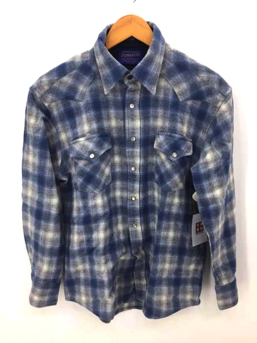 PENDLETON（ペンドルトン） チェック柄ウールウエスタンシャツ メンズ トップス