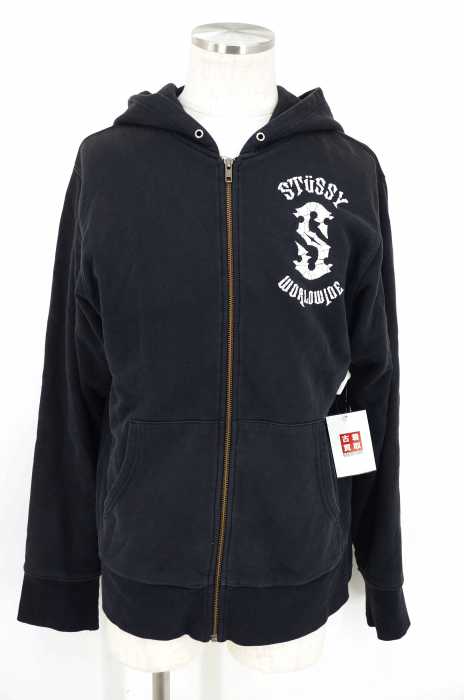 STUSSY （ステューシー） プリント裏サーマルジップアップパーカー メンズ トップス