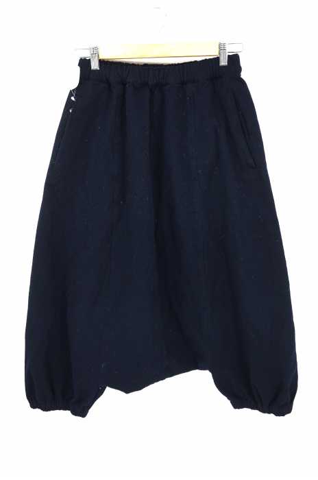 COMME des GARCONS COMME des GARCONS（コムデギャルソンコムデギャルソン） AD2011 製品染め ポリ縮絨加工サルエルパンツ レディース パンツ