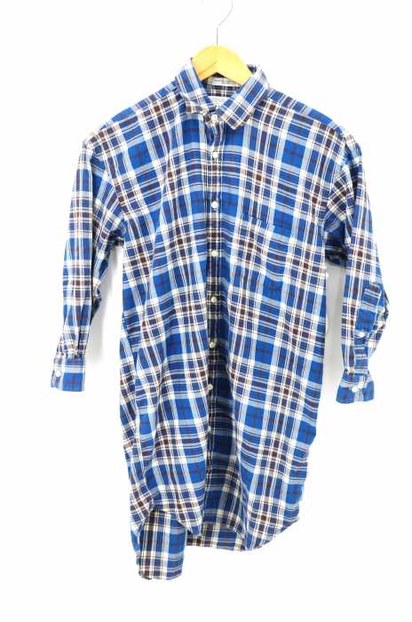 individualized shirts(インディヴィジュアライズドシャツ) 七分丈 シャツワンピース レディース ワンピース