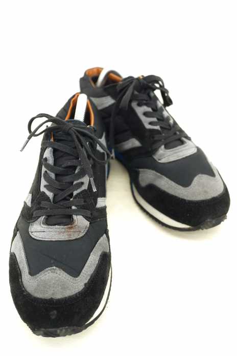 hobo×REPRODUCTION OF FOUND（ホーボー リプロダクションオブファウンド） REPRODUCTION OF FOUND別注 スウェードレザー ミリタリートレーナー メンズ シューズ