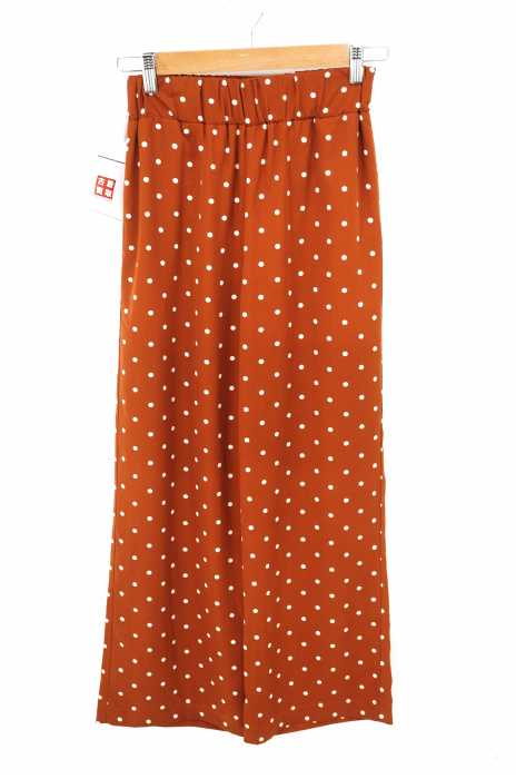 Maison de Reefur(メゾンドリーファー) ドットワイドパンツ レディース パンツ