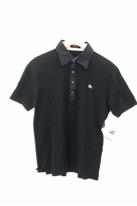 BURBERRY BLACK LABEL （バーバリーブラックレーベル） 襟切替 ポロシャツ メンズ トップス