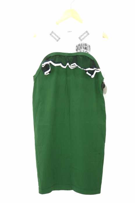 Ponti ポンティ フリルレースノースリーブワンピース レディース ワンピース ブランド古着買取販売バズストア