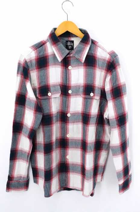 STUSSY (ステューシー) チェック ネルシャツ ボタンシャツ メンズ トップス