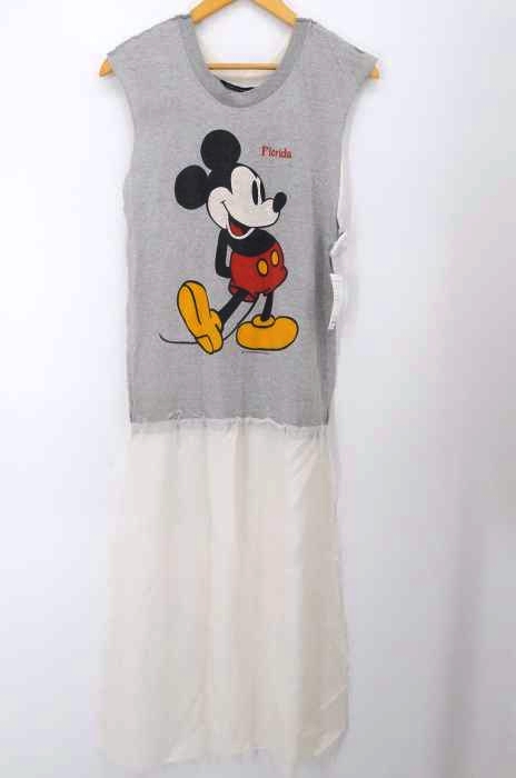 COMME des GARCONS(コムデギャルソン) AD1993 90S 青タグノースリーブリメイクワンピース レディース ワンピース