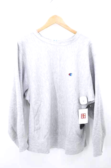 Champion(チャンピオン) 80S トリコタグ後期 REVERSE WEAVE 目刺繍クルーネックスウェット メンズ トップス