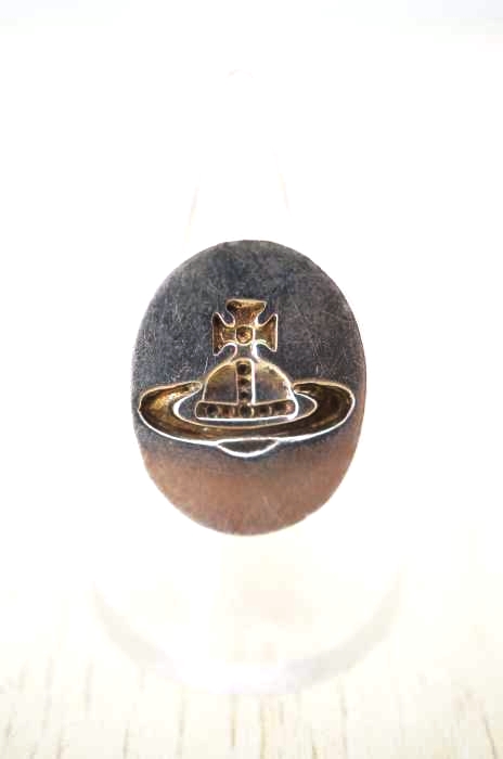 Vivienne Westwood（ヴィヴィアンウエストウッド） オーブ型押し リング メンズ アクセサリー