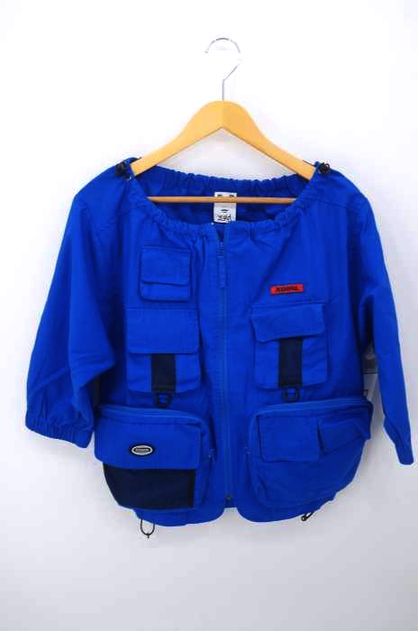 X-girl（エックスガール） FISHERMANS OF F SHOULDER TOP レディース アウター