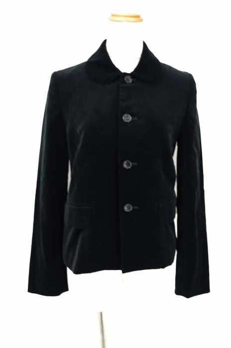 COMME des GARCONS COMME des GARCONS（コムデギャルソンコムデギャルソン） AD2014 丸襟ベロアジャケット レディース アウター