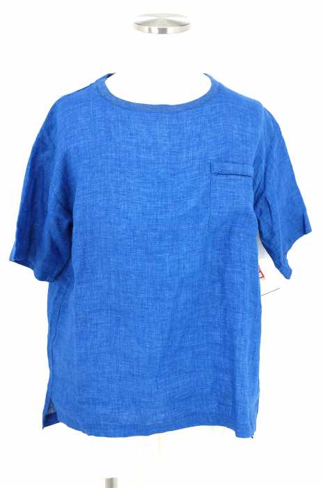417 by EDIFICE （フォーワンセブンバイエディフィス） リネン混 Tシャツ メンズ トップス