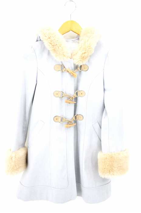 CECIL McBEE（セシルマクビー） ファー付きウールコート レディース アウター
