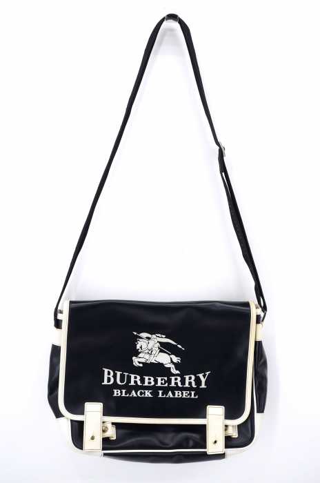 BURBERRY BLACK LABEL (バーバリーブラックレーベル) ロゴメッセンジャーバッグ メンズ バッグ