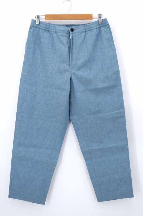 UNIVERSAL PRODUCTS （ユニバーサルプロダクツ） CHAMBRAY EASY ANKLE PANTS イージーアンクルパンツ メンズ パンツ