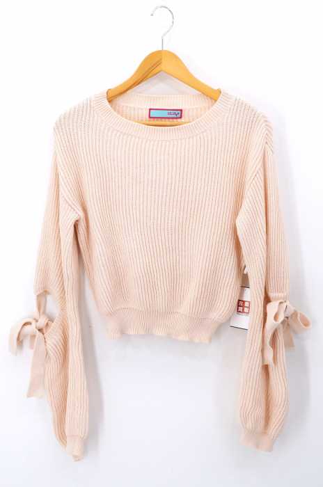 lilLilly（リルリリー） カットスリーブニットプルオーバー レディース トップス