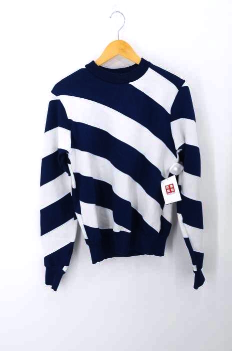 lot holon（ロットホロン） skew crew neck P/O メンズ トップス