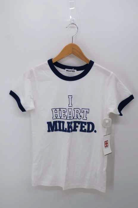 MILKFED.（ミルクフェド） I Heart Milk Fed Baby Tシャツ レディース トップス