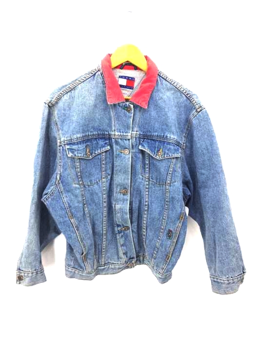TOMMY HILFIGER（トミーヒルフィガー） 90S 襟コーデュロイデニムジャケット レディース アウター