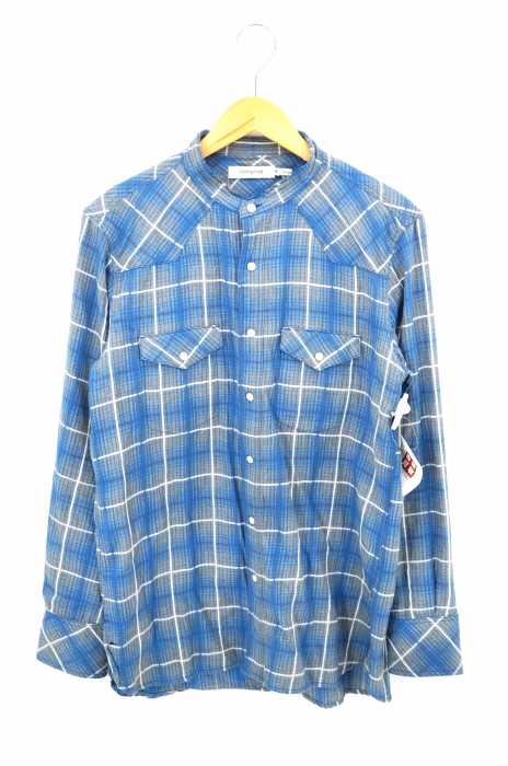 nonnative（ノンネイティブ） RANCHER SHIRT C/R TONE ON TONE CHECK メンズ トップス