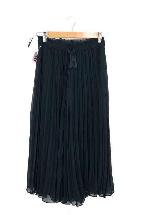 ZARA WOMAN （ザラ ウーマン） シフォンプリーツロングスカート レディース スカート
