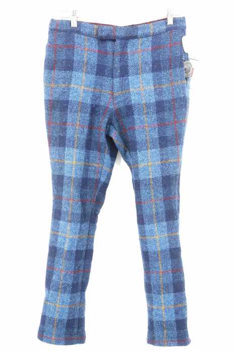 banal chic bizarre × HARRIS TWEED（バナルシックビザール ハリスツイード） チェック柄ボンテージパンツ メンズ パンツ