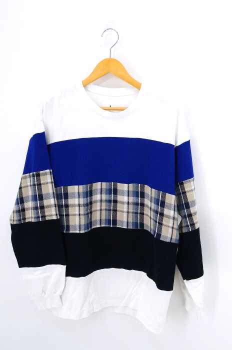I（アイ） 18AW PANEL LONGSLEEVE T-SHIRT メンズ トップス