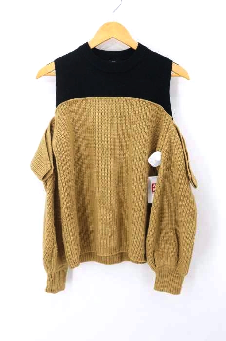EMODA（エモダ） 19aw レイヤードショルダーカットニット レディース トップス