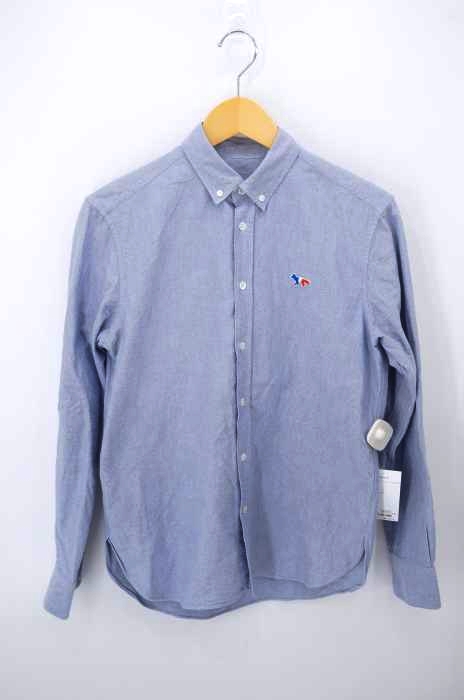 MAISON KITSUNE（メゾンキツネ） トリコカラーオックスフォードシャツ メンズ トップス