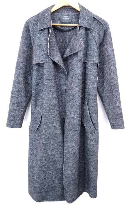 BERSHKA（ベルシュカ） ポリエステルトレンチコート レディース アウター
