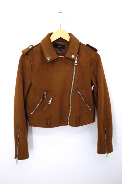 FOREVER21（フォーエバートウェンティーワン） フェイクスエード ライダース レディース アウター