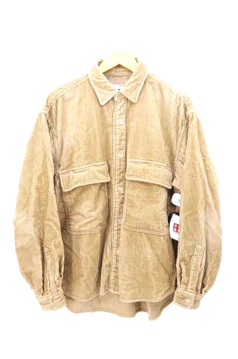 H BEAUTY&YOUTH UNITED ARROWS（エイチビューティーアンドユースユナイテッドアローズ） CORDUROY 2POC CPO SHIRT メンズ トップス