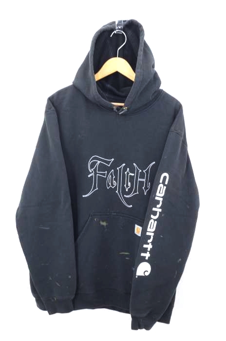 faith(フェイス) vintage metal logo hoodie メンズ トップス