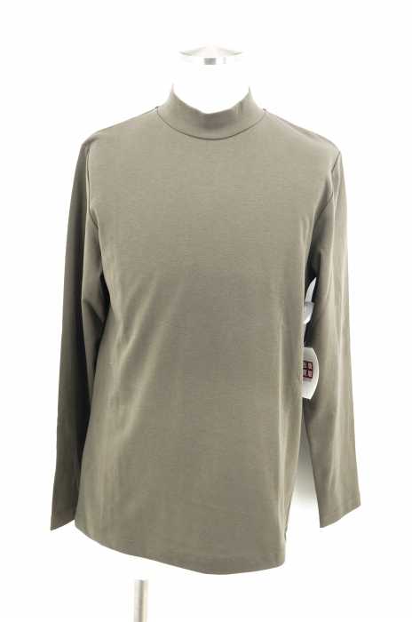 EDIFICE (エディフィス) 60/-ポンチモックネック L/S Tee メンズ トップス