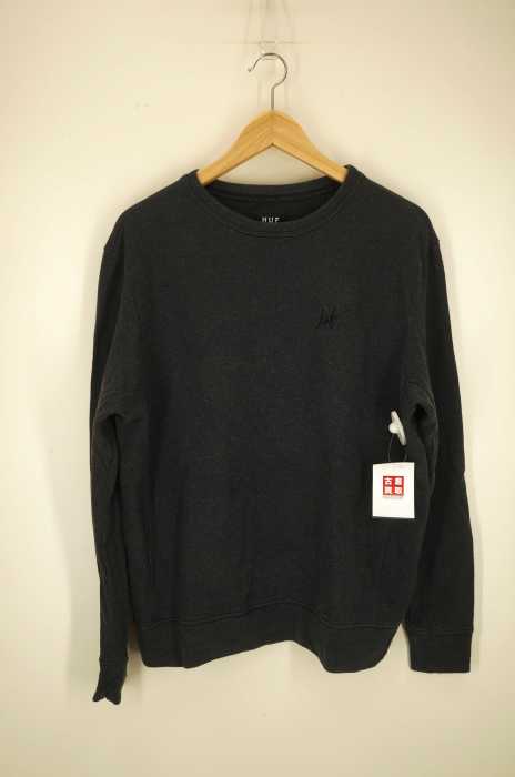 HUF （ハフ） ロゴ刺繍クルーネック メンズ トップス